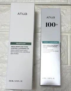 Anua ドクダミクレンジングオイル& PDRNヒアルロン酸100クリーム