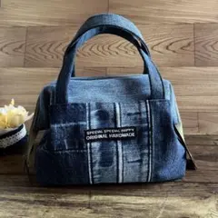 デニム・ワイヤーバック