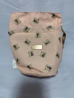 ポール&ジョーポーチ 猫柄 チェック柄