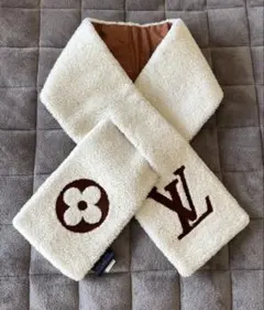 【美品】LOUIS VUITTON エシャルプ・シャーリング マフラー