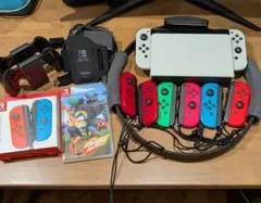 [美品]Switch 有機EL 本体　ホワイト　ジョイコン3セット　ニンテンドー