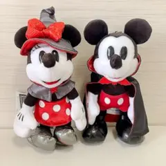 東京ディズニーリゾート ぬいぐるみバッジ ハロウィン ドラキュラ ミッキーミニー