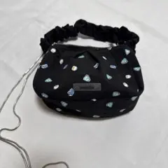 EMODA はぴだんぶい ショルダー 黒 ブラックのサムネイル