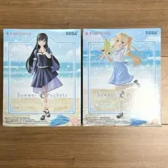 Summer Pockets フィギュア 2体セット　久島鴎、紬ヴェンダース