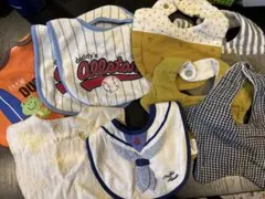 ミキハウスほかベビー スタイ 9点セット