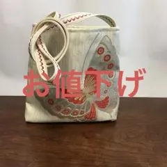 お値下げ‼️着物の帯のポシェット