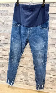 マタニティ デニム パンツ ⭐︎ ウエストサイズ調節可能