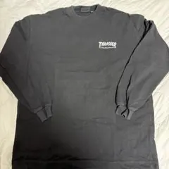 THRASHER 長袖Tシャツ M ブラック