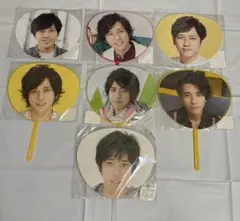 嵐　二宮和也くん ミニうちわ 7枚セットまとめ売り