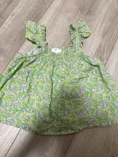 ZARA 花柄ノースリーブタンクトップ 110cm