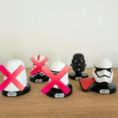 ☆ヒロ様専用☆スター・ウォーズ ヘルメットレプリカコレクション　2点セットのサムネイル