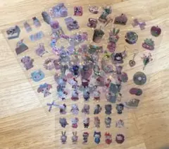 【【 新品未使用 】】キティ　ホログラムシール　10枚セット　サンリオ