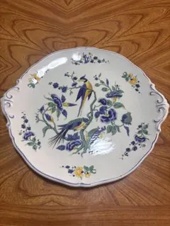 フランス製 ムスティエ焼 プレート 25cm Moustiers 鳥 花 大皿 フランス製 ムスティエ焼 プレート 25cm Moustiers 鳥 花 大皿 - メルカリ