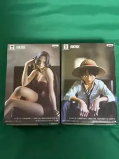 ワンピース　フィギュア　CREATOR×CREATOR 2種セット