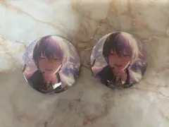 プロセカ×あんスタ 青柳冬弥 缶バッジ2個