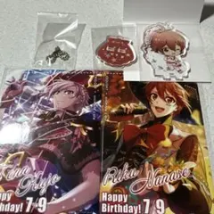 IDOLiSH7 七瀬陸　九条天バースデープロマイド　七瀬陸アクリルキーホルダー