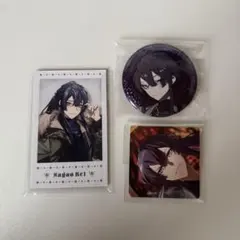 長尾景 チェキ・シール・缶バッジセット売り