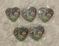 忍たま乱太郎 七松小平太 ナンジャタウン ハート缶バッジ