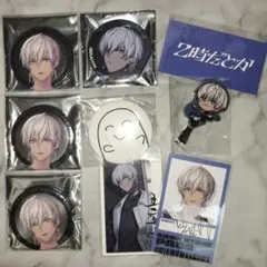 にじさんじ 2時だとか イブラヒム 缶バッジ ヘアクリップ