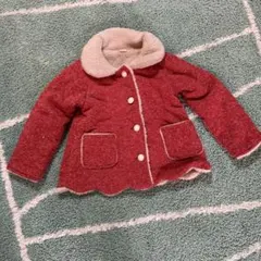 130cm 女の子　ジャケット　赤