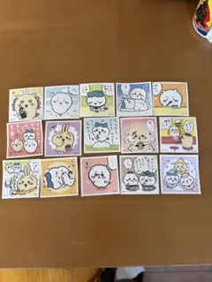 ちいかわ　コレクションシールセット　セリア15枚