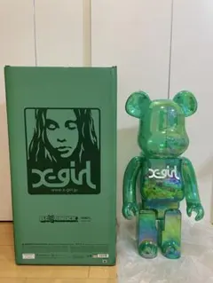 X-girl ベアブリック 1000% X-girl (エックスガール) とメディコム・トイ社による「BE@RBRICK