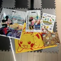 東京ディズニーリゾート ショッパー 5枚　ポケモン　ショッパー　ポケパーク