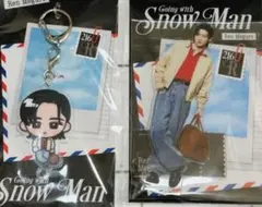 SnowMan 2026 アクリルスタンド　アクリルキーホルダー　目黒蓮のサムネイル