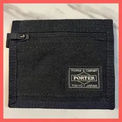 新品同様】PORTER ポーター スモーキー 三つ折り 財布 ネイビー - メルカリ