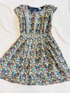 lois crayon  花柄　ノースリーブワンピース　日本製