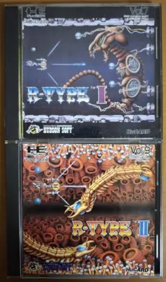 R-TYPE Ⅰ.Ⅱ アールタイプ 1.2 2本セット PCエンジン