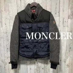 モンクレー グルノーブル　PASTERZE ダウンジャケット 1 ヘリンボーン