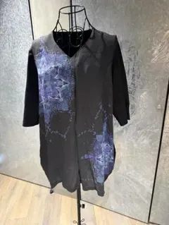 花柄プリント 半袖トップス サイズFのサムネイル