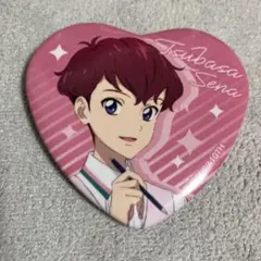 アイカツ！　缶バッジ　瀬名翼　やっぱり！ハートだね