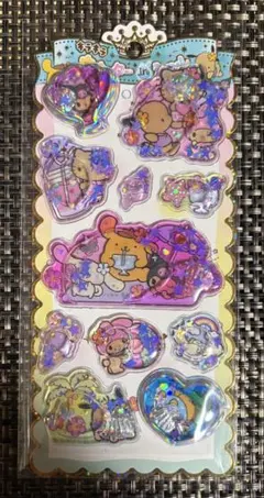 国内正規品 ハローキティ 日焼けキティ キラキラ ウォーターインシール