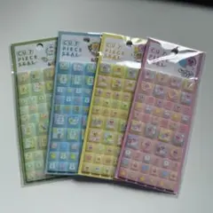 正規品　んぽちゃむ　おぱんちゅうさぎ　タイルシール　４枚セット