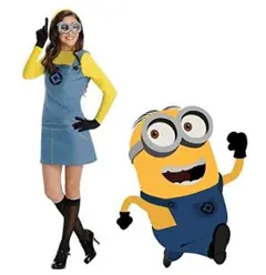 【送料無料】ミニオン　 コスプレ　衣装　オマケ付き♪