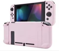 Nintendo Switch ピンクカバー スタンド付き