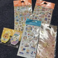 Duffy 香港ディズニー　ステッカーセット&メモ