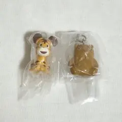 パンダコパンダ　めじるしアクセサリー　カレーパンちゃん　トラちゃん