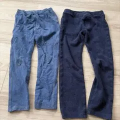 【110.120サイズ】訳ありデニムパンツ2点セット