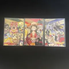 ONE PIECE ワンピース ナツコミ 2022 ダブルステッカー 未剥がし 
