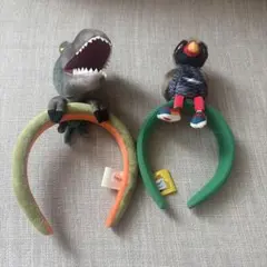 ジャングリア沖縄 JUNGLIA カチューシャ　ヤンバルクイナ ティラノサウルス