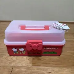 3coinsハローキティ ツールボックス マルシェバッグ 財布風付箋 セット