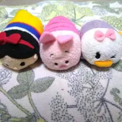 ディズニーストア ツムツム ぬいぐるみ 3点セット