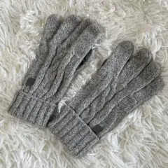 Givenchy ジバンシー ニット　レザー　柔らかい　手袋　送料込み♪