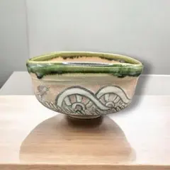 瀬戸焼　鳴海織部角皿　10客　15cm　江戸後期〜明治期 瀬戸焼 鳴海織部角皿 10客 15cm 江戸後期〜明治期 - メルカリ