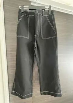 フレアパンツ カジュアルパンツ