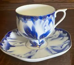 値下げ！牡丹金ミル　カップ＆ソーサー　深川製磁