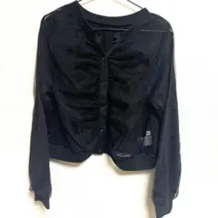 フロントギャザーシアーカーディガン